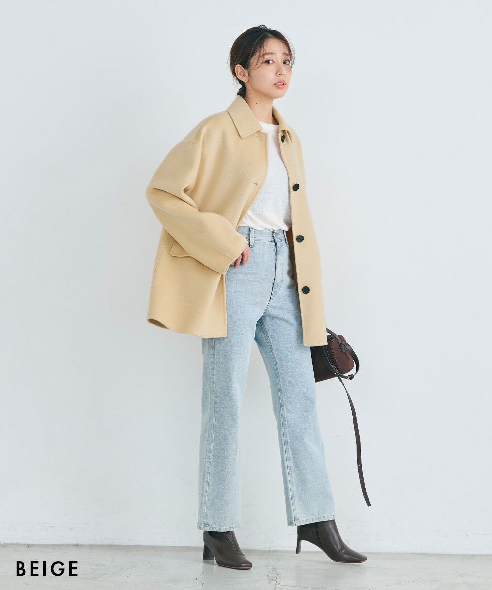 10/26(日)12:00 55%OFFSALE開始》【MAAYA DESIGN】リバーミドルコート