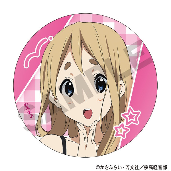 けいおん！ 箔押し缶バッジ 秋山澪 けいおん!! Come with Me!! 2011