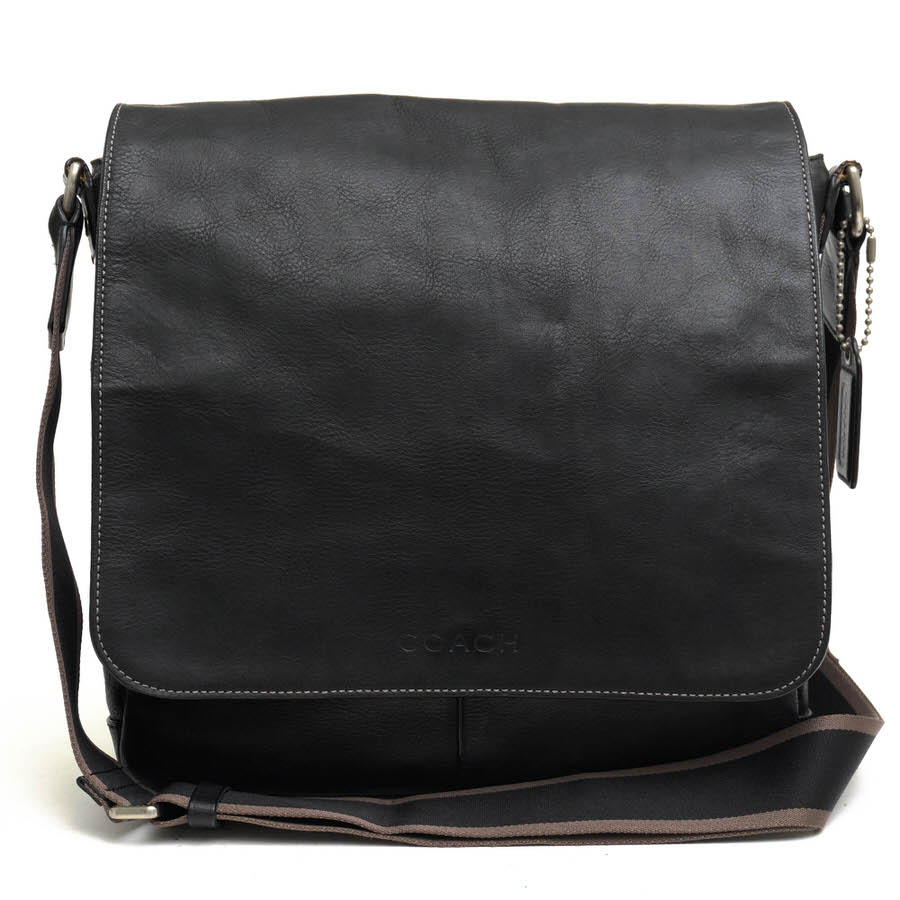COACH F70555 Heritage Web Leather Map Bag ヘリテージ ウェブ レザー