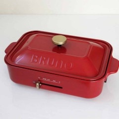 BRUNO】 コンパクト ホットプレート ホワイト｜キッチン用品,キッチン