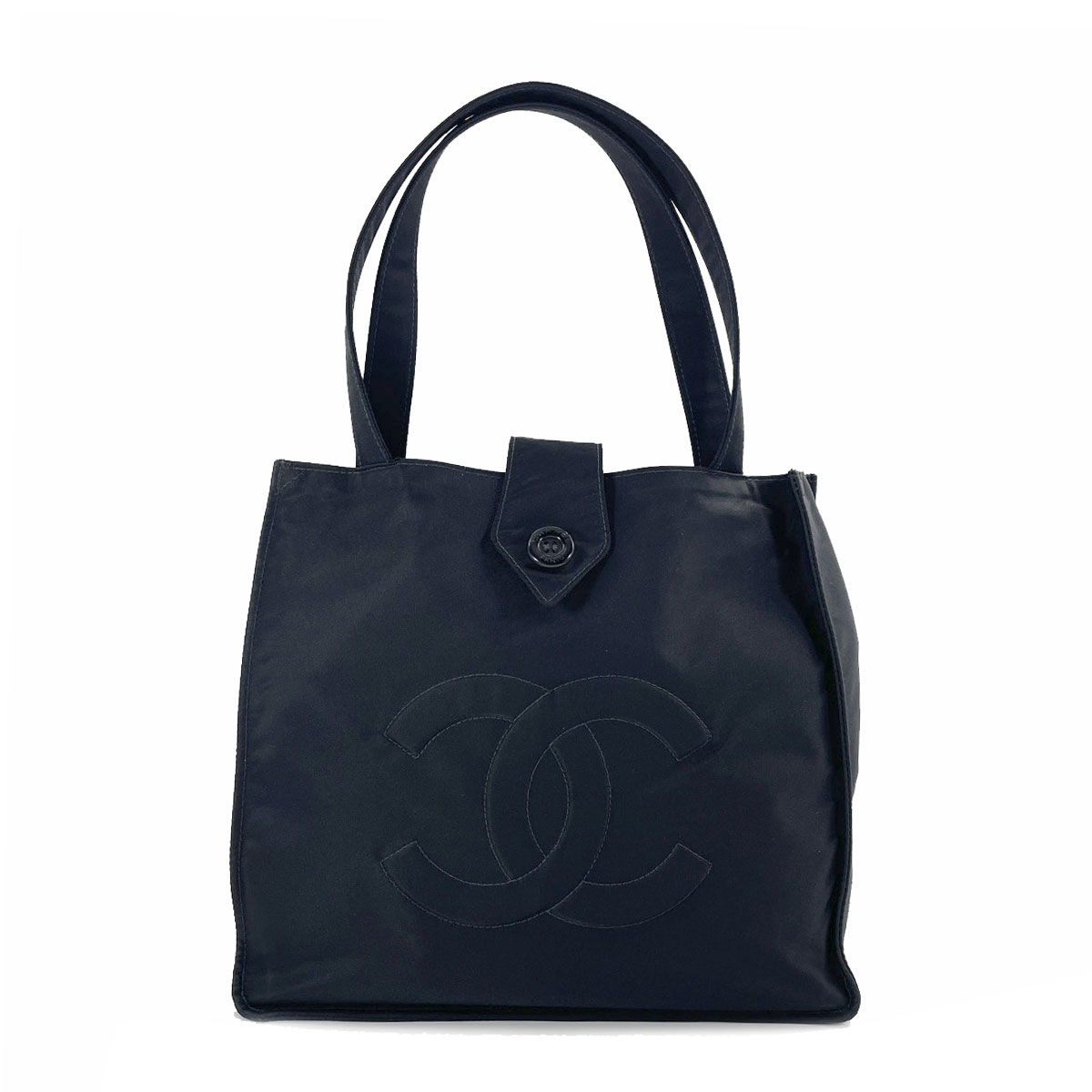 CHANEL シャネル ミニトートバッグ ココマーク ナイロン ブラック 5