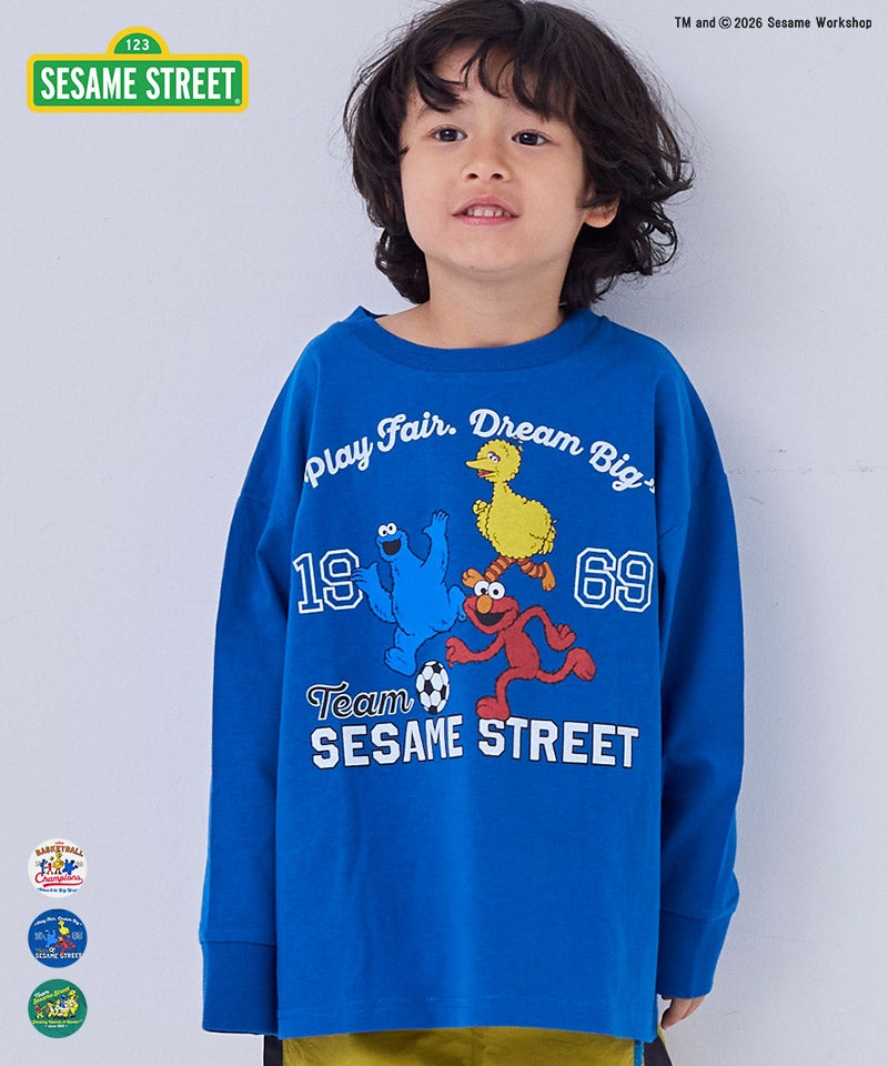 別注】Sesame Street プリントロンT ｜ トップス ｜ 子供服のセレクト