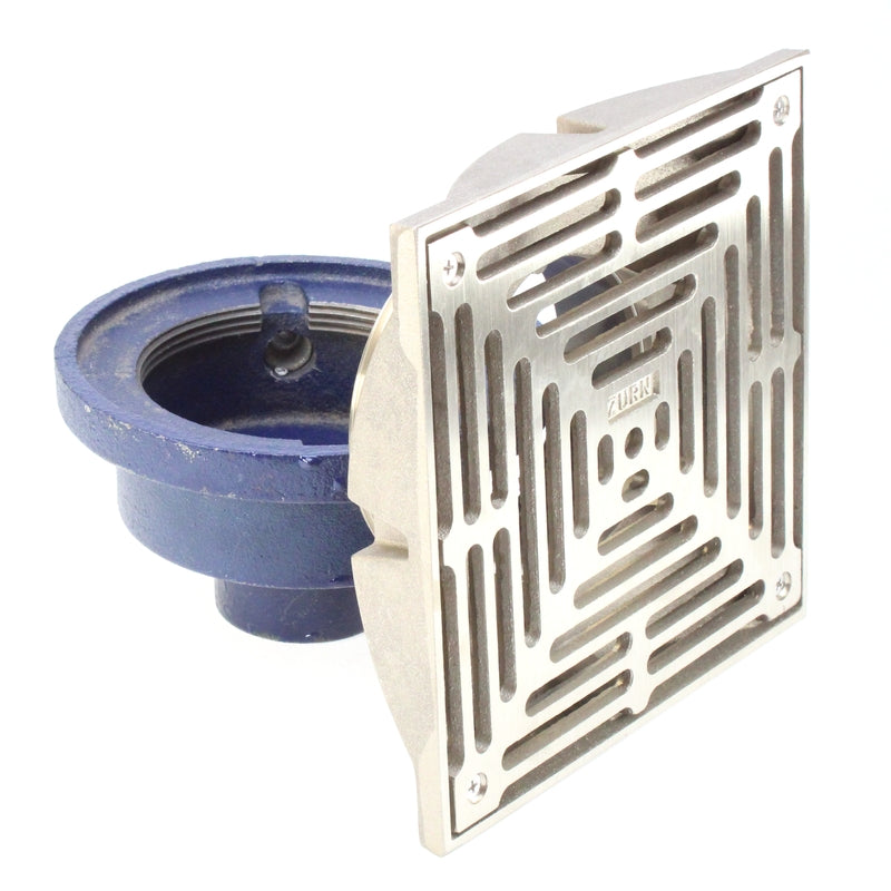 Zurn ZX415-8Y Heavy-Duty Floor Drain w/ 8