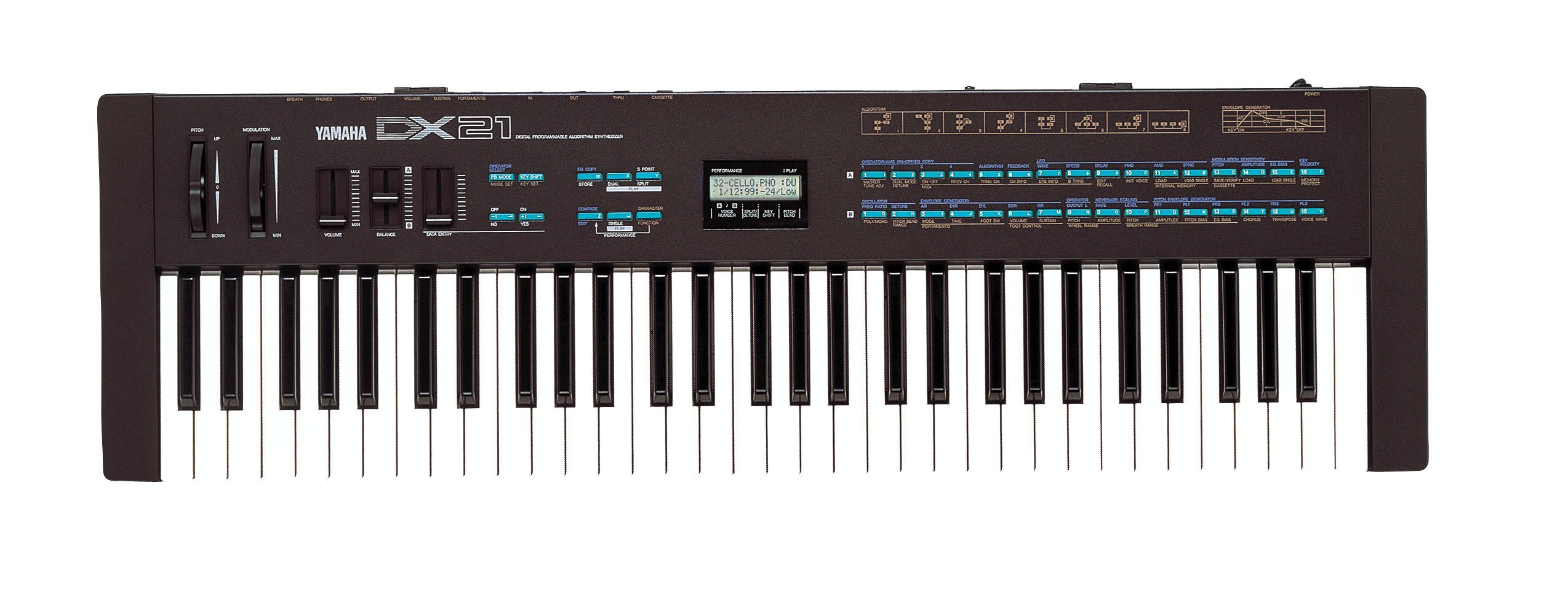 鍵盤楽器 Yamaha DX21 YAMAHA（ヤマハ） Yamaha DX21 Synthesizer