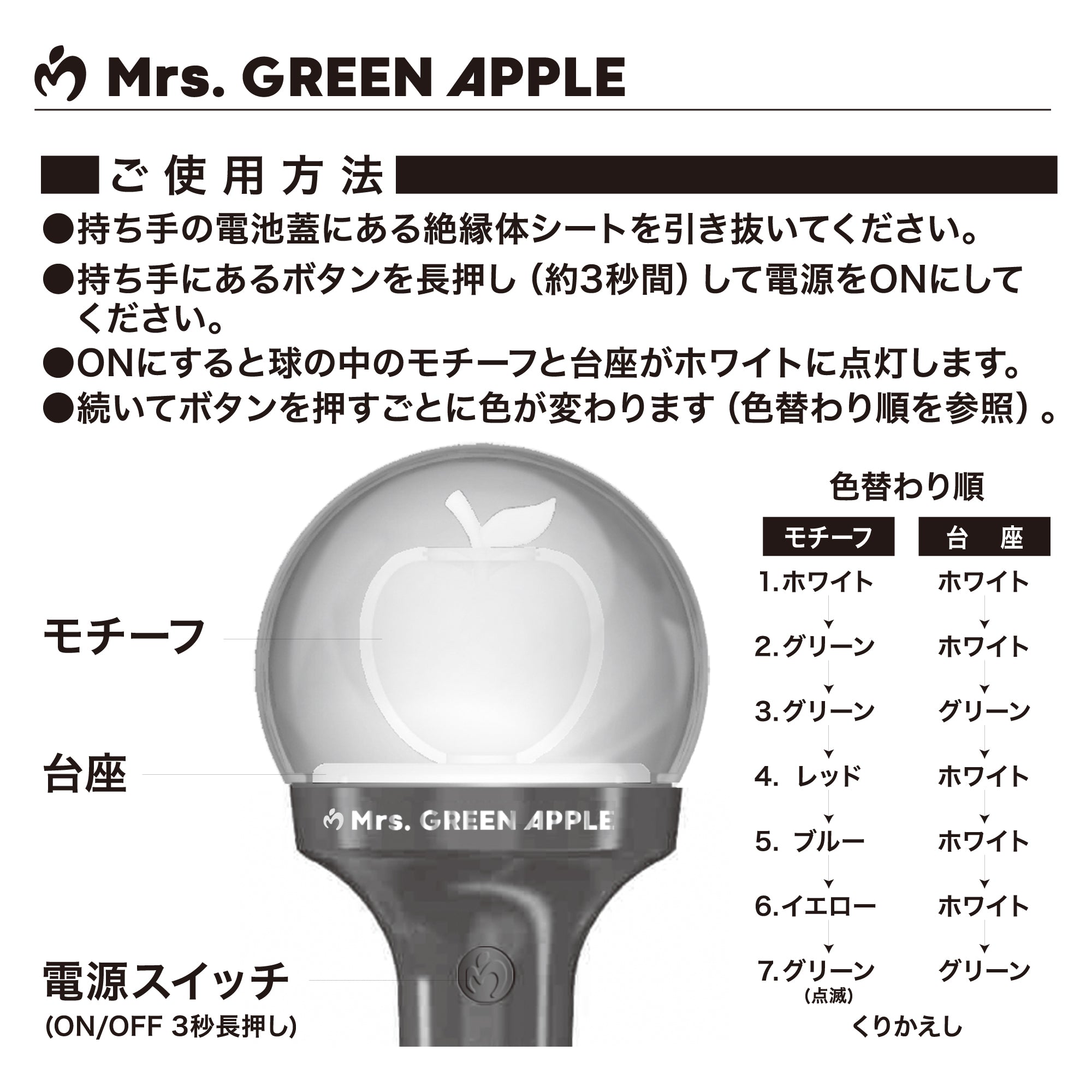 Pre-order] MGA Official Light Stick Miniature - ORIGINAL ver