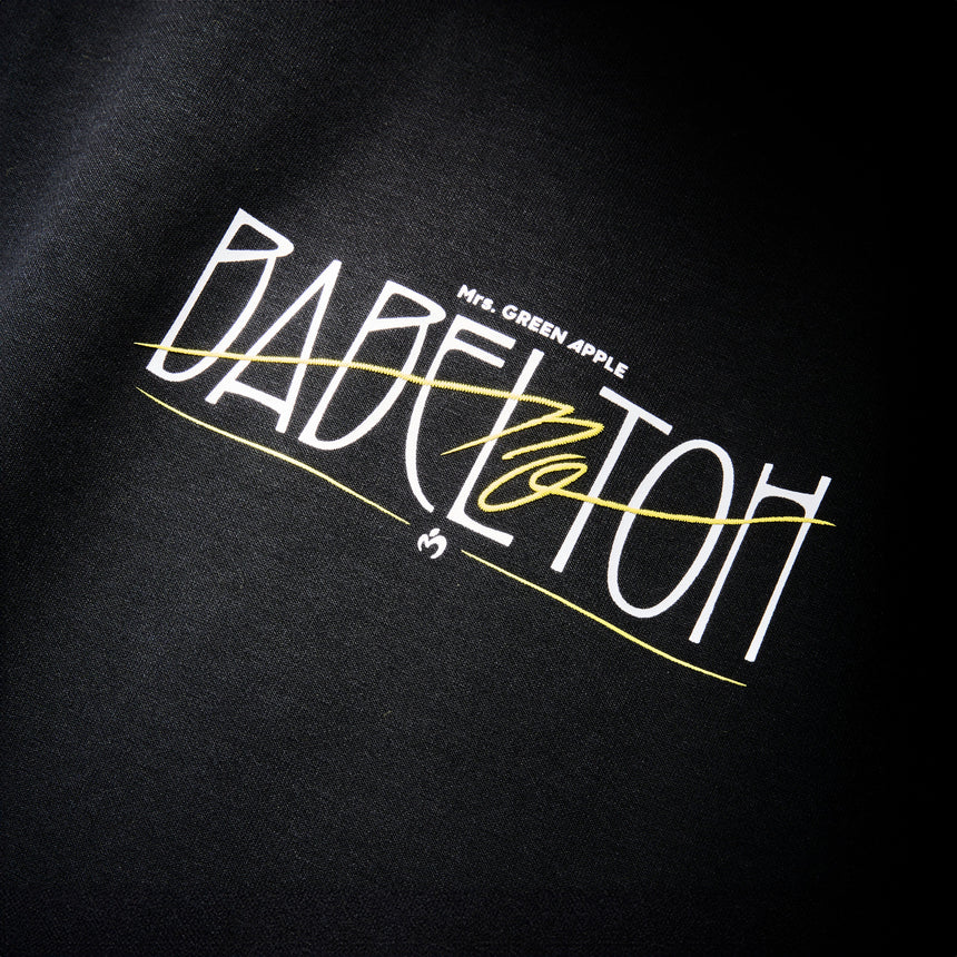 愛知公演】“BABEL no TOH” Tシャツ / ブラック – Mrs. GREEN APPLE