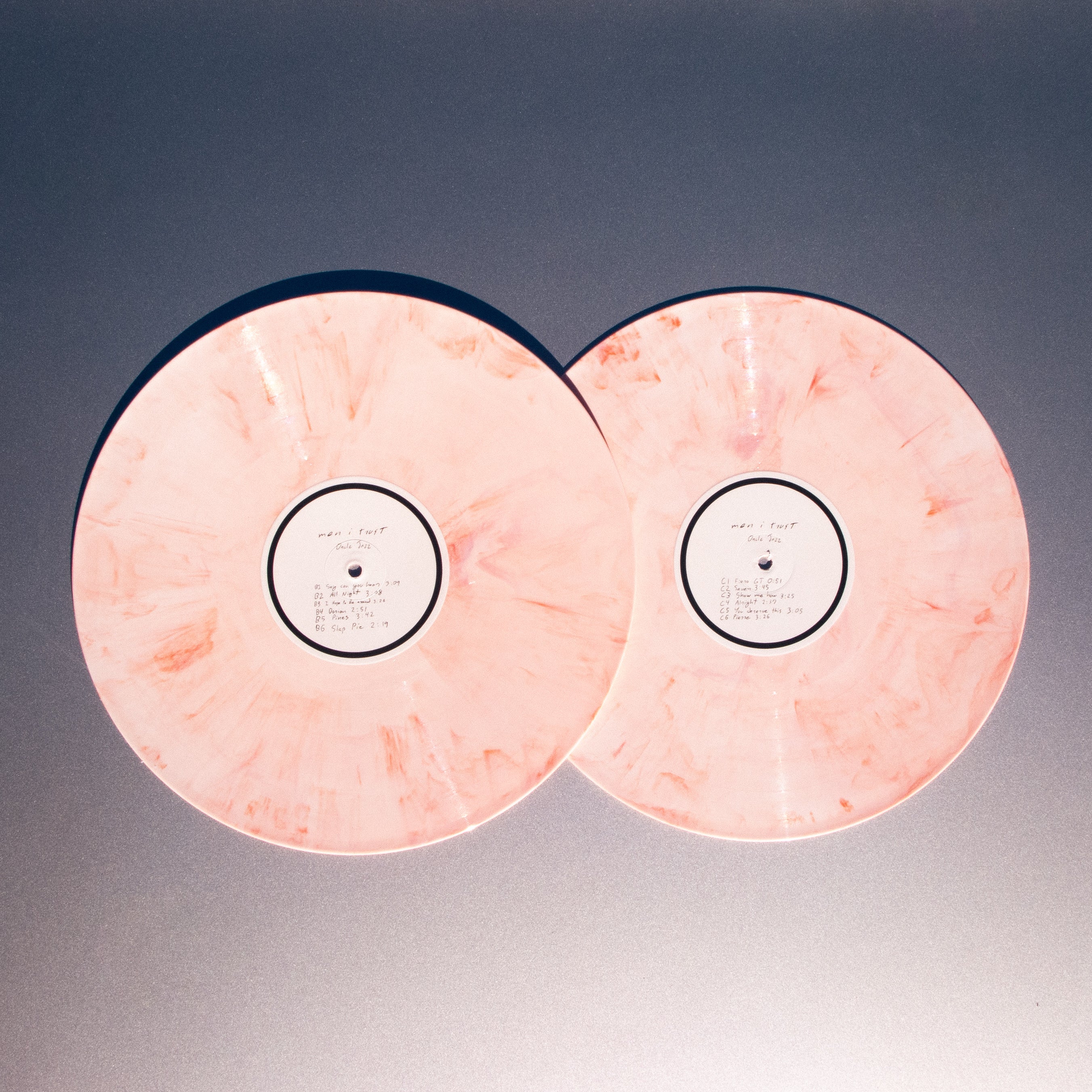 Men I Trust Vinyl - Oncle Jazz Pink Swirl LP – Men I Trust Merch