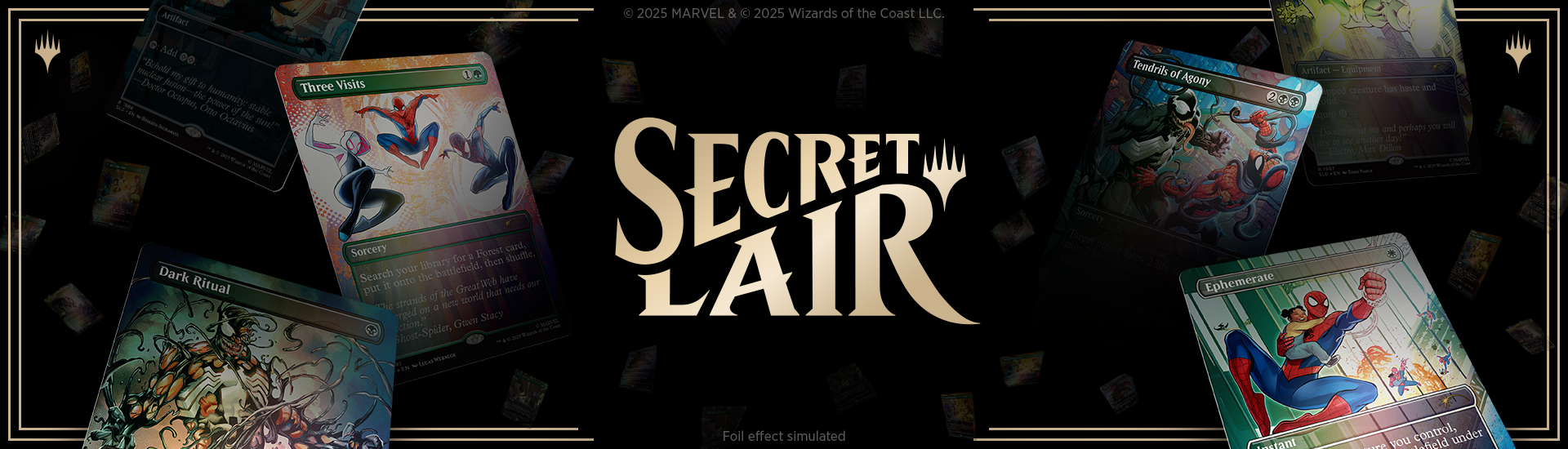 Secret Lair x Marvel's Spider-Man Superdrop
