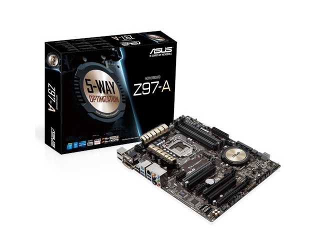 ASUS Z97-A インテル 9シリーズ LGA1150対応 intel Z97チップセット