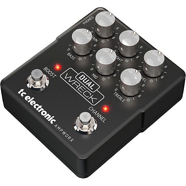 TC Electronic Ampworx Dual Wreck Preamp Pedal Black | Guitar Center
