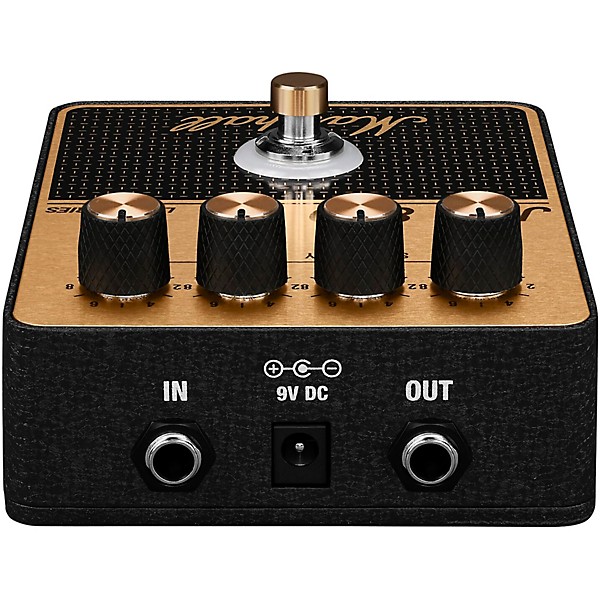 Marshall JCM800 Lead Gain and Distortion Effects Pedal - Gold