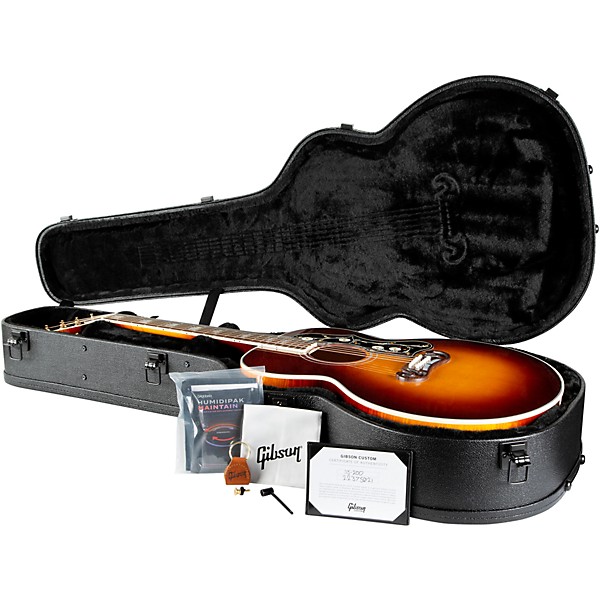 Platinum Gibson Dealer Select SJ-200 Standard 5A Flamed Maple