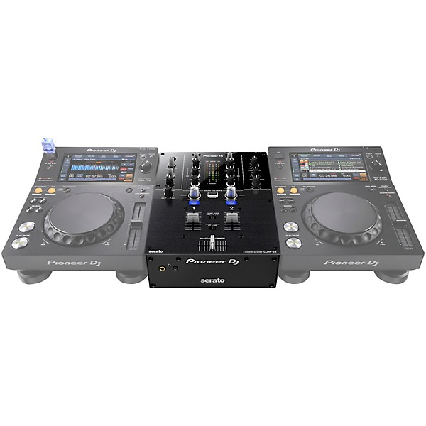 ジャンク】Pioneer DJミキサー DJM-S3 チャンネルミキサー ジャンク