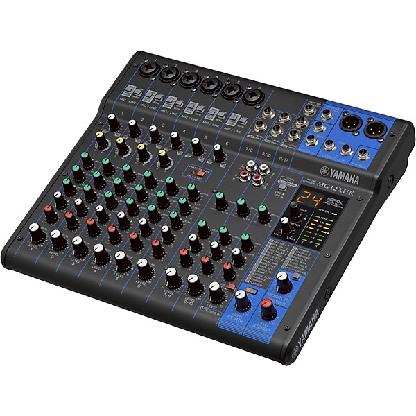 Yamaha MG12XUK Mixer With Electro-Voice EKX Speakers 15