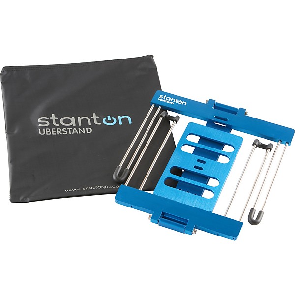 Open Box Stanton Uberstand Laptop Stand Blue | Guitar Center