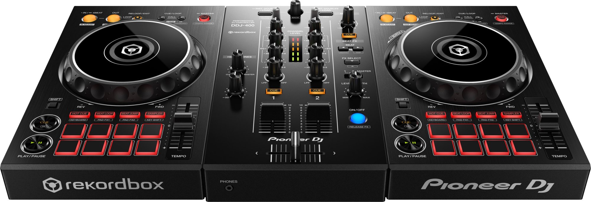 Pioneer DDJ-400 2-channel DJ Controller - 841300101369