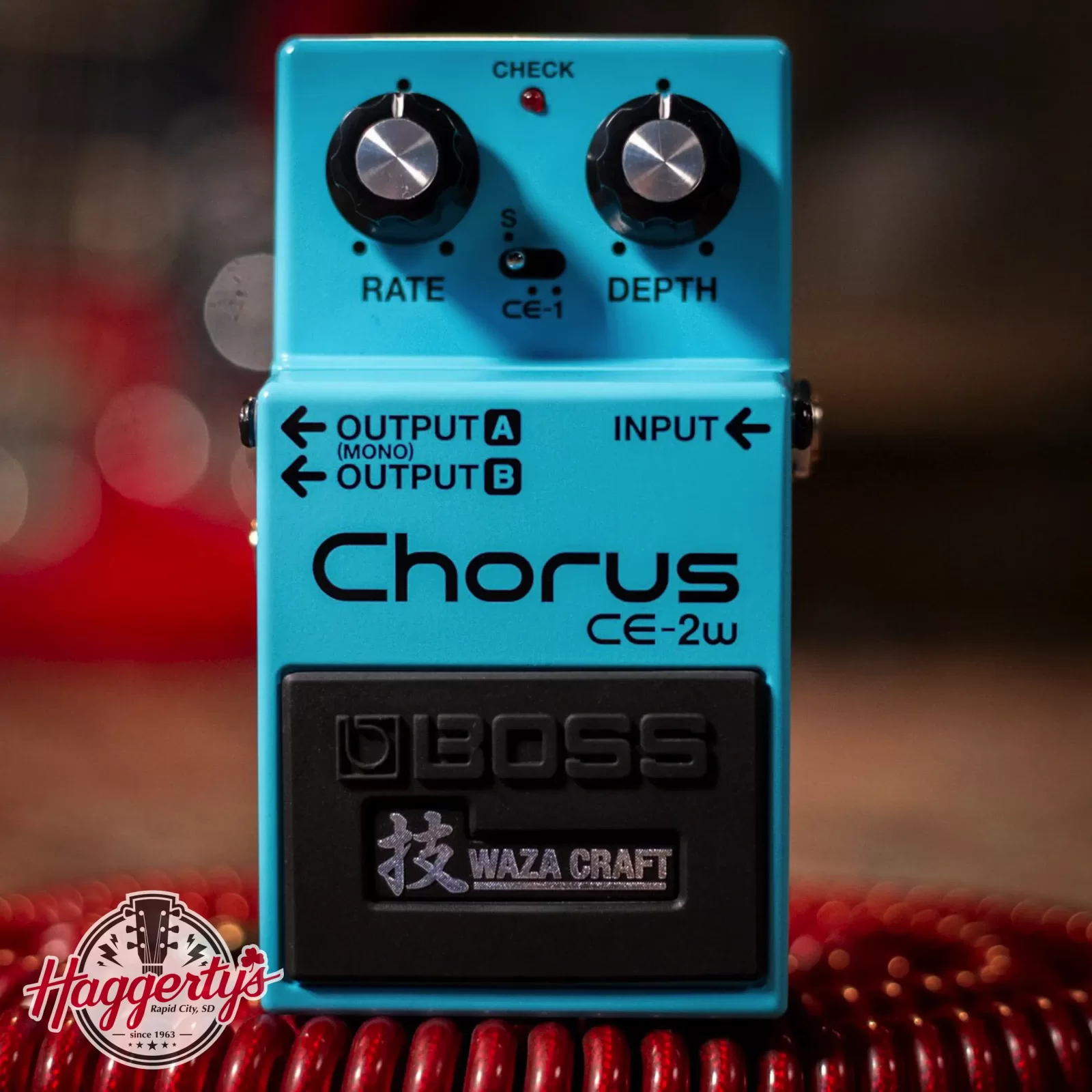Boss CE-2W Waza Craft Chorus Guitar Pedal - 761294509807
