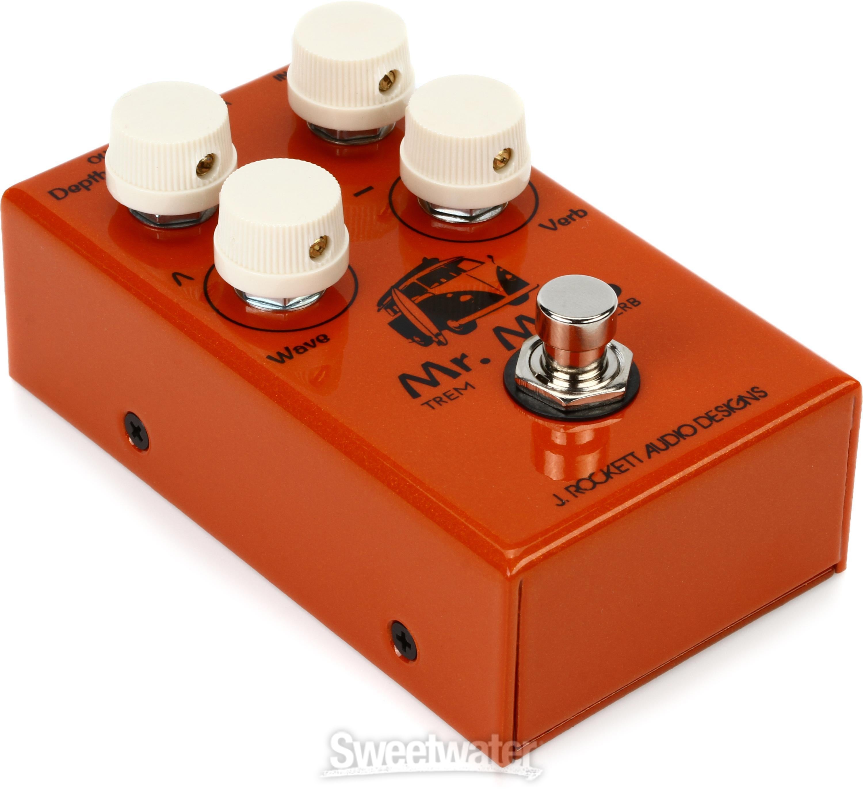 J. Rockett Audio Designs Mr. Moto Tremolo & Reverb Pedal Reviews