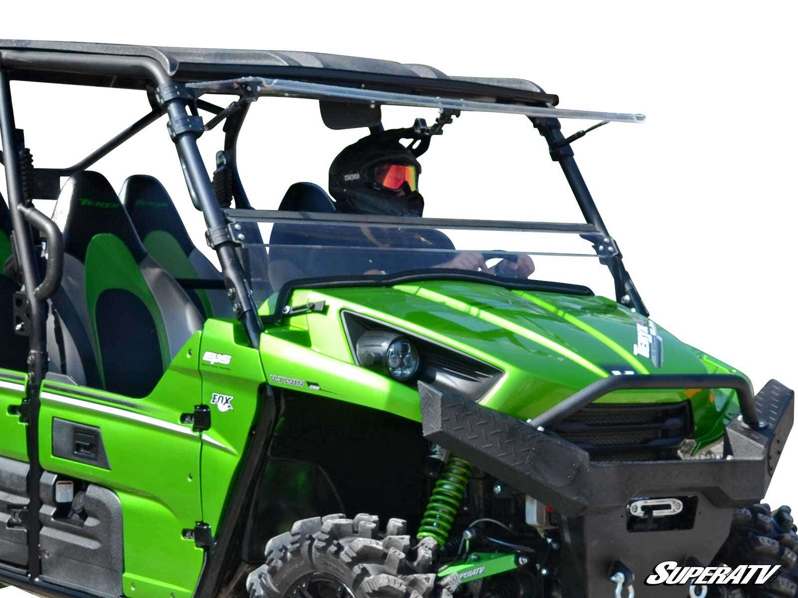 Kawasaki Teryx 750/800 Scratch Resistant Flip Windshield
