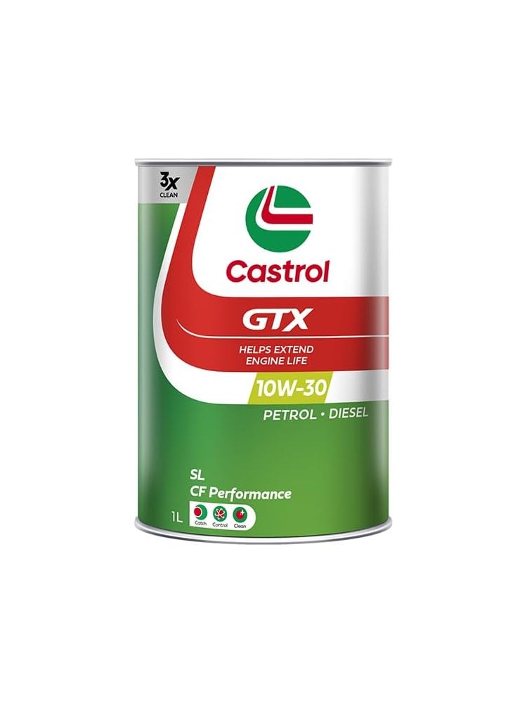 Amazon | Castrol(カストロール) エンジンオイル GTX 10W-30 SL/CF