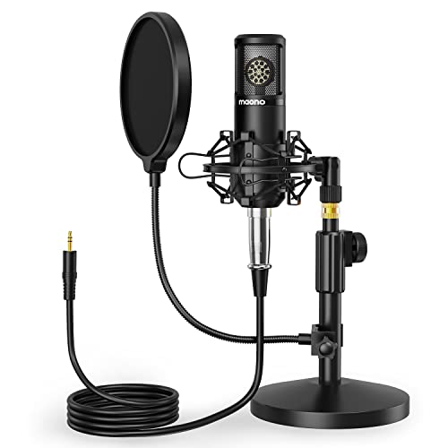 Amazon.co.jp: MAONO XLR-3.5mmマイク コンデンサーマイク マイク