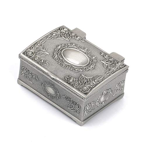Amazon｜[silver KYASYA]アンティーク調 ジュエリーボックス
