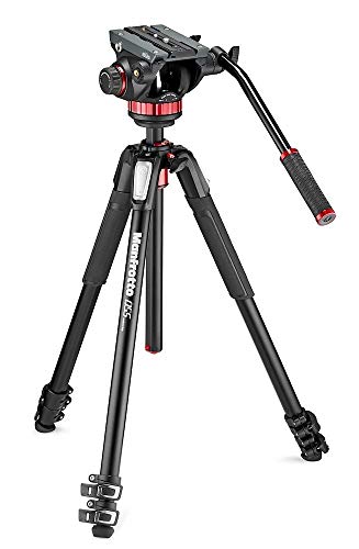 Amazon | マンフロット(Manfrotto) MVH502AHビデオ雲台+MT055XPRO3