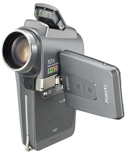 Amazon | SANYO デジタルムービーカメラ Xacti チタングレー DMX-HD1(H