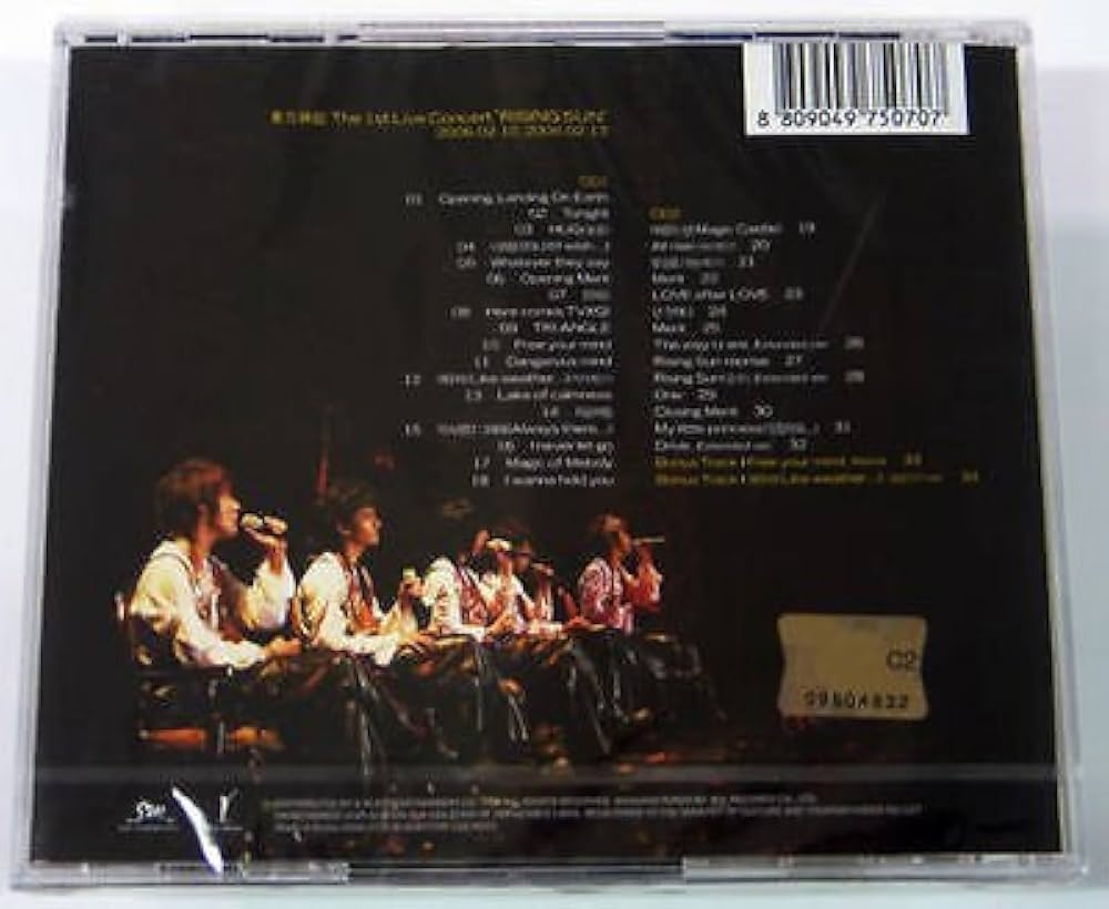 Amazon.co.jp: 東方神起 - 1st Live Concert: Rising Sun CD [韓国盤