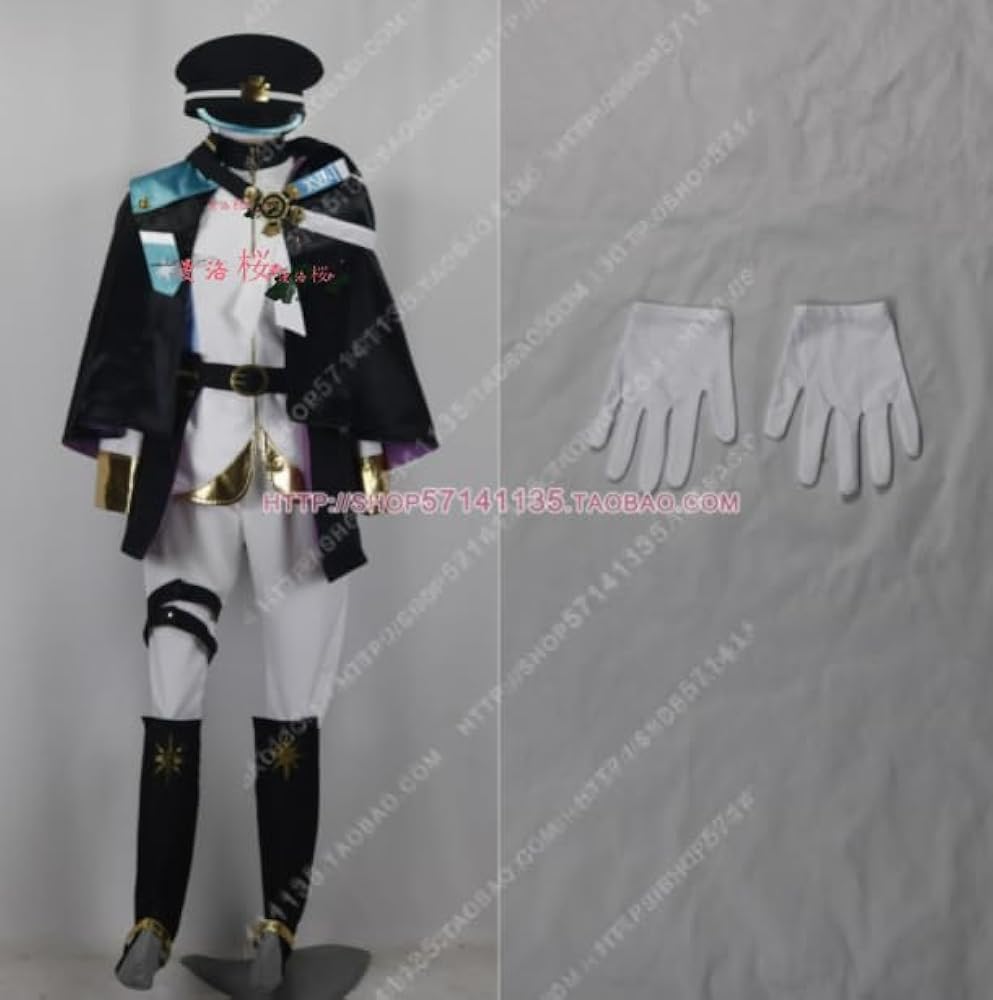 Amazon.co.jp: [漫落桜] 天峰秀 コスプレ衣装 （ウィッグ 靴 武器