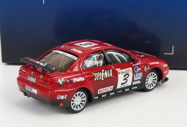 Amazon | RICKO 1/87 アルファロメオ 156 GTA 2003#3 レーシングレッド