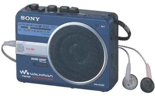 Amazon.co.jp: SONY WM-GX202 LM CFウォークマン (ブルー) : 家電＆カメラ
