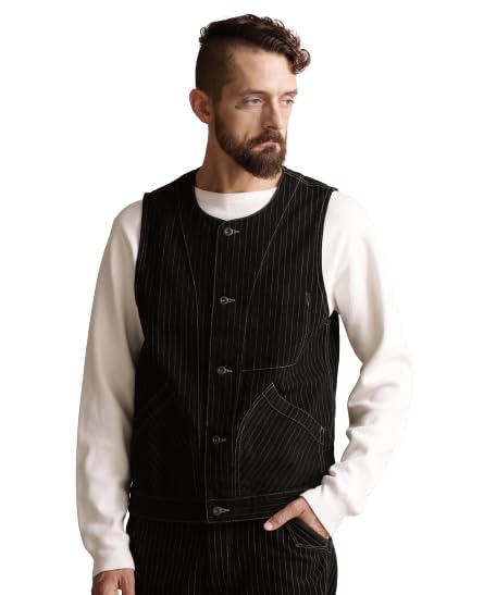 Amazon | [Schott NYC] [ショット] OLD HICKORY DENIM VEST/オールド