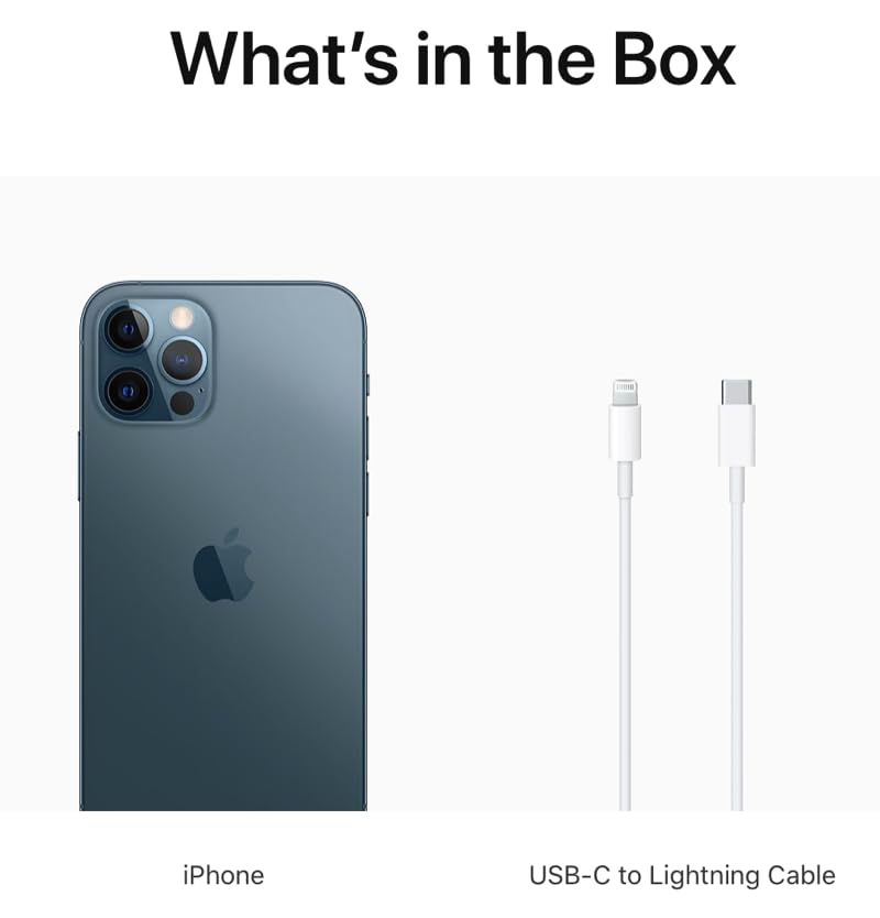 Amazon.com: Apple iPhone 12 Pro Max 5G, US Version, 512GB, Pacific