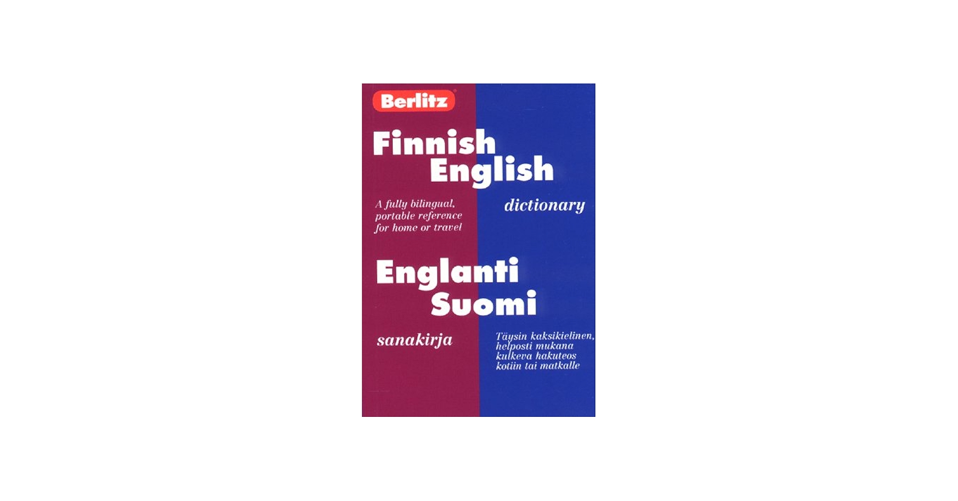Berlitz Finnish-English Dictionary/Englanti-Suomi Sanakirja
