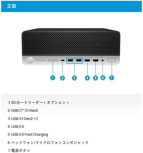 Amazon.co.jp: エイチピー Prodesk 600 G5 SFF第9世代 Core i5 9500