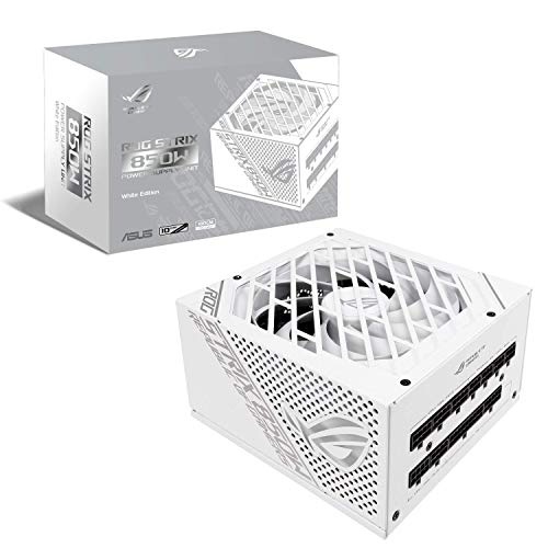 Amazon | ASUS 850W電源ユニット ROG-STRIX-850W-WHITE 80 PLUS GOLD