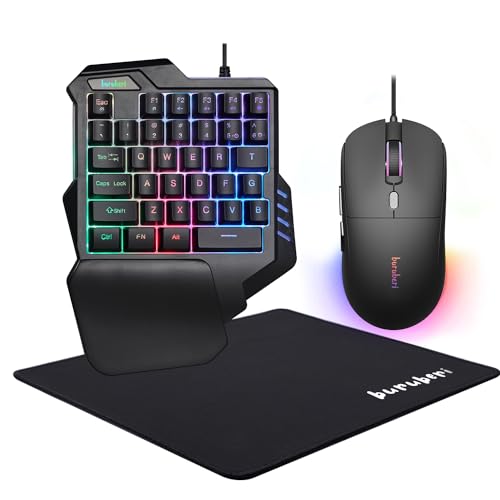 Amazon | buruberi キーマウ ゲーミングキーボードマウスセット