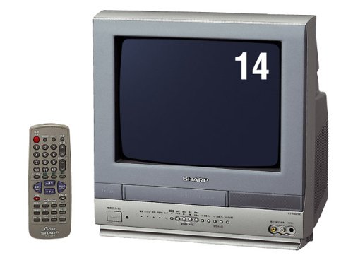 Amazon | SHARP デュエット VT-14GH10 ビデオテレビ | シャープ(SHARP
