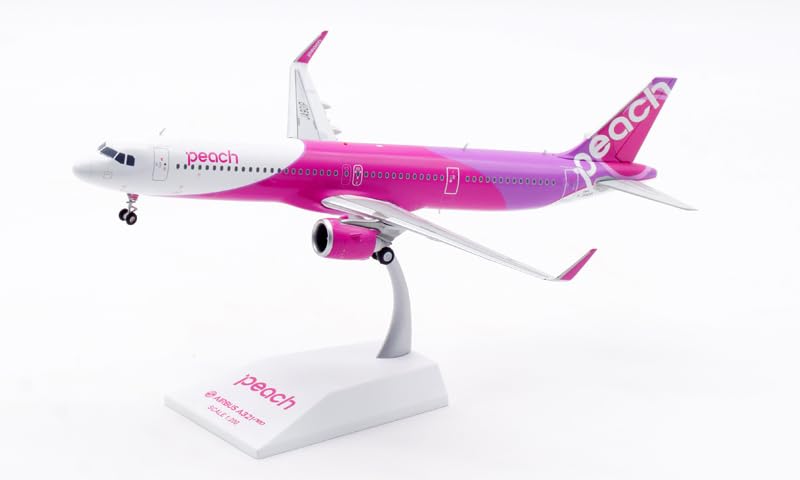 Amazon.com: ACE HOBBY JC Wings Peach Airlines for Airbus A321neo