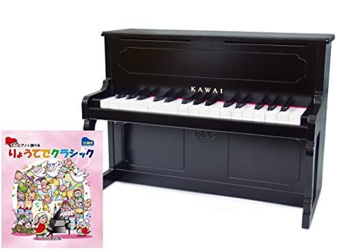 Amazon | カワイ ミニピアノ アップライトピアノ ブラック 黒 木製