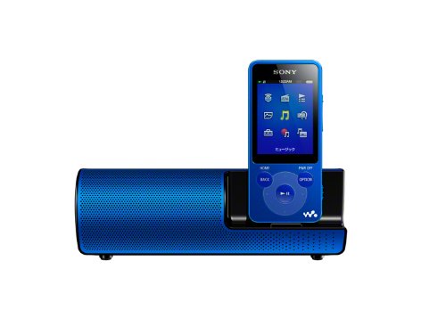 Amazon | SONY ウォークマン Eシリーズ スピーカー付 4GB ブルー NW