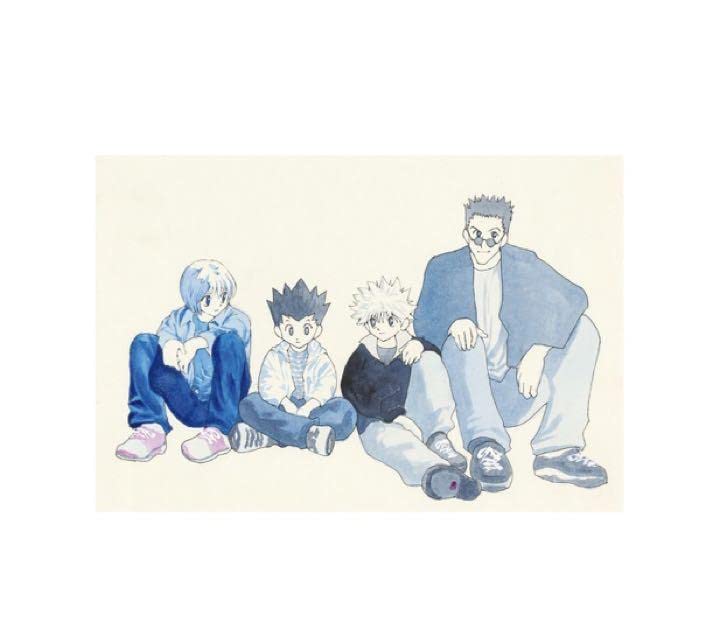 Amazon.co.jp: 冨樫義博展 PUZZLE 原画展 ポストカード ゴン キルア