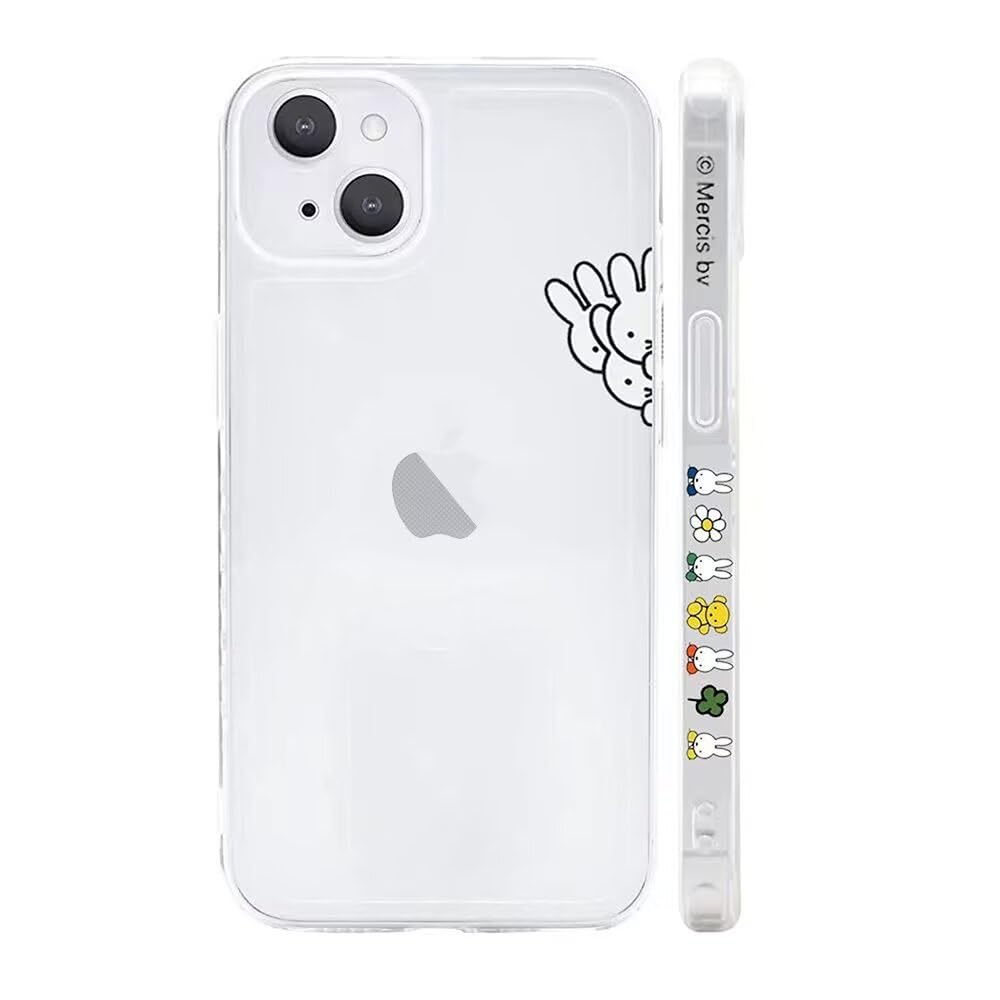 Amazon.co.jp: ミッフィー iPhone12 用 ケース クリア 保護カバー