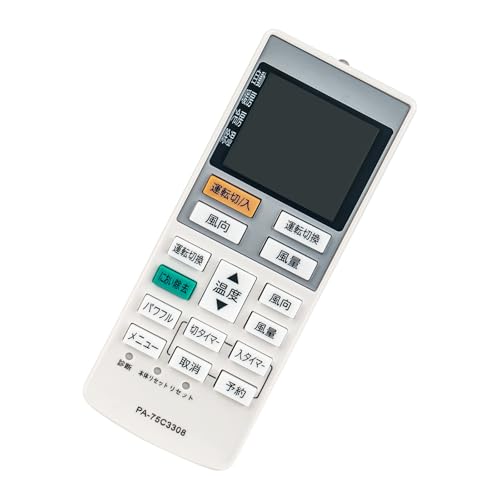 Amazon.co.jp: エアコンリモコンA75C3308 CWA75C3309X1 fit for