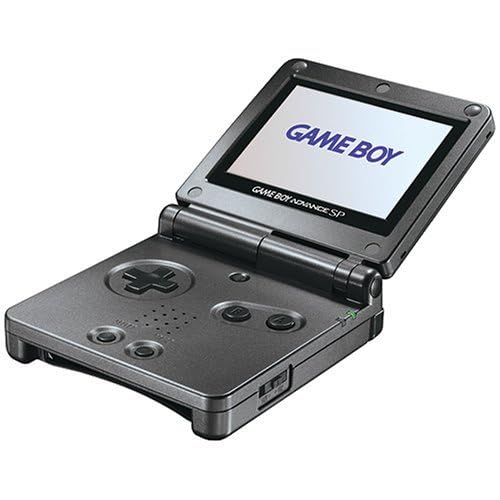Amazon | ゲームボーイアドバンスSP - 北米版 グラファイト 黒鉛色