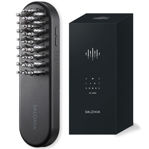 Amazon.co.jp: SALONIA サロニア EMS リフトブラシ 3Dケア 電気ブラシ