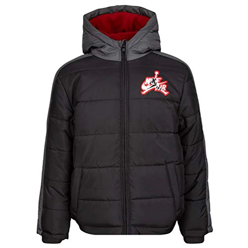 Amazon.com: Jordan Boys Youth Jumpman Puffer Layered Look Zip