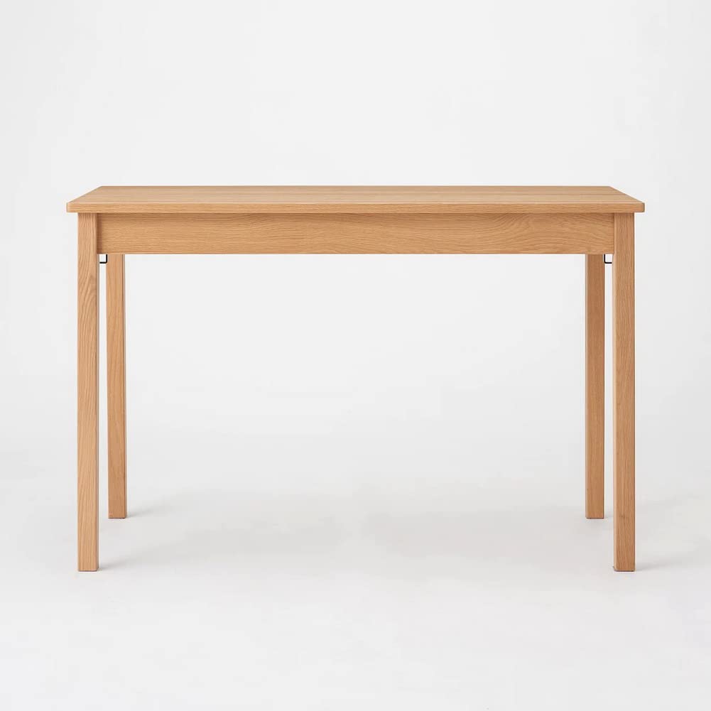 Amazon.co.jp: 無印良品 木製デスク 幅110×奥行55×高さ70cm オーク材