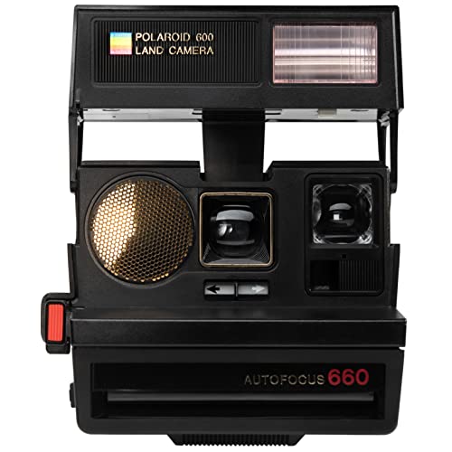 Amazon | Impossible Polaroid 600 Sun 660 AFカメラ ブラック(1376
